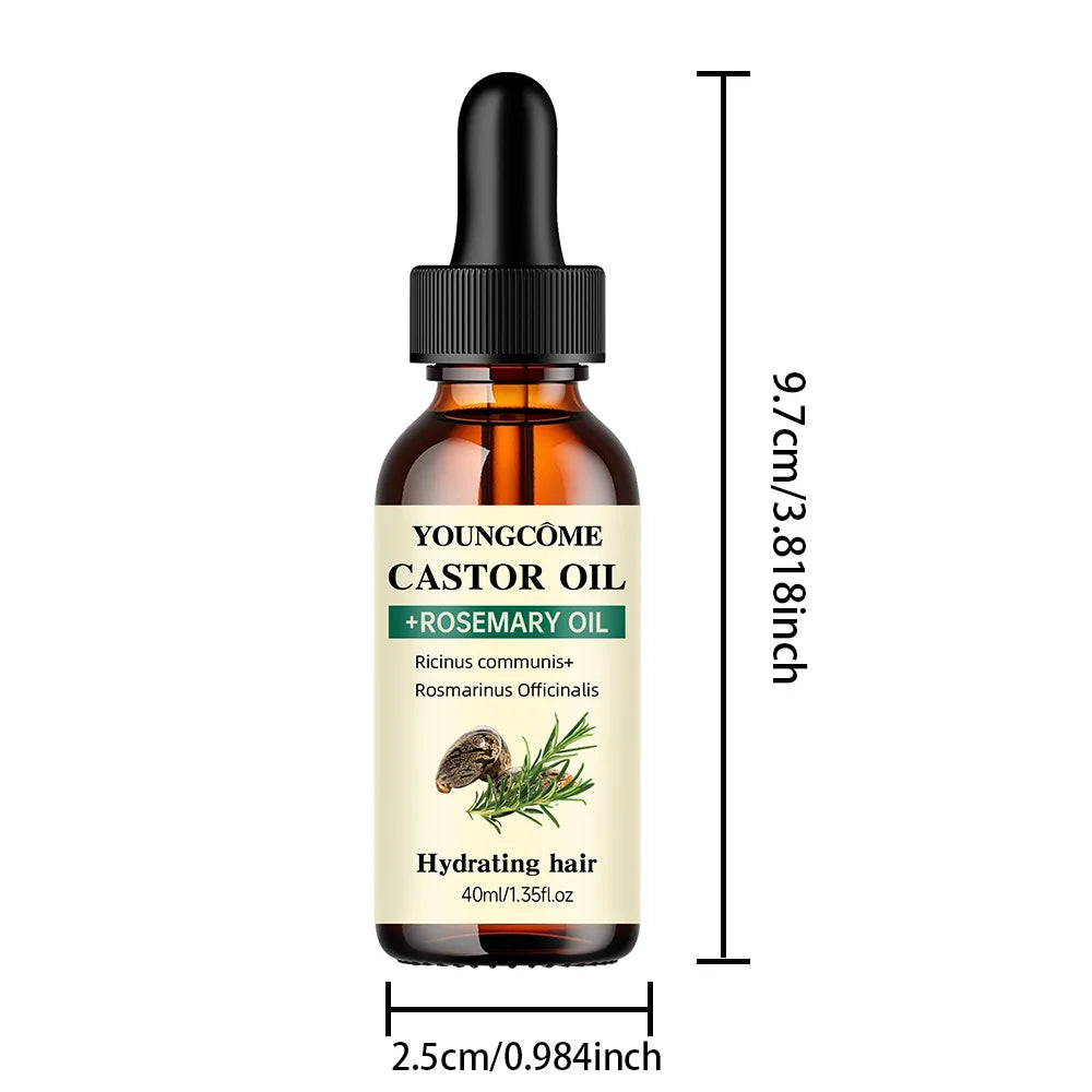 Castor & Rosemary Hair Growth Oil