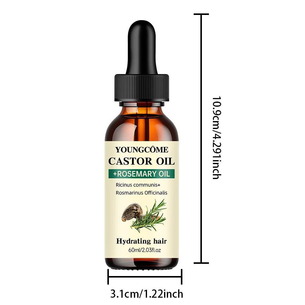 Castor & Rosemary Hair Growth Oil